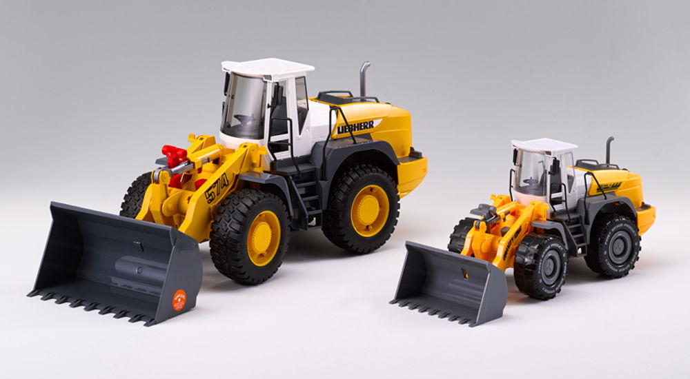 Spielzeugbagger "Liebherr Radlader" Spielzeugbagger "Liebherr Radlader"