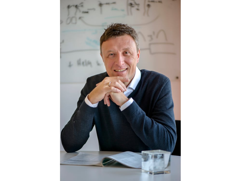 Prof. Dr. Patrick Cramer, Direktor am Max-Planck-Institut (MPI) für biophysikalische Chemie Prof. Dr. Patrick Cramer, Direktor am Max-Planck-Institut (MPI) für biophysikalische Chemie