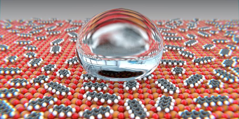 Seltene Erden - hydrophob erst durch Altern Seltene Erden - hydrophob erst durch Altern