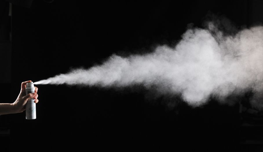 Nanopartikel in versprühten Flüssigkeiten