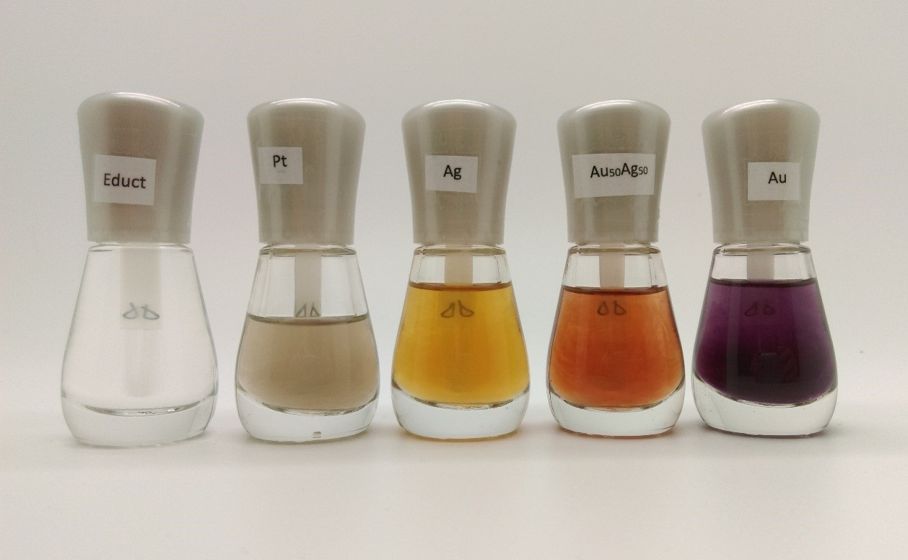 Nagellack mit Edelmetall-Nanopartikeln Nagellack mit Edelmetall-Nanopartikeln