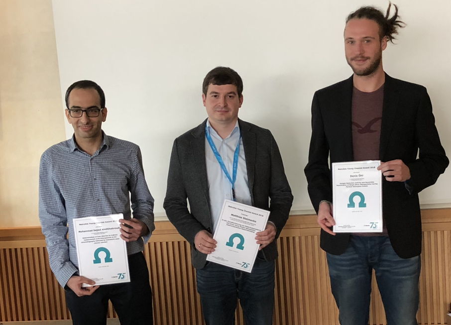 Gewinner des Metrohm Deutschland Young Chemist Award