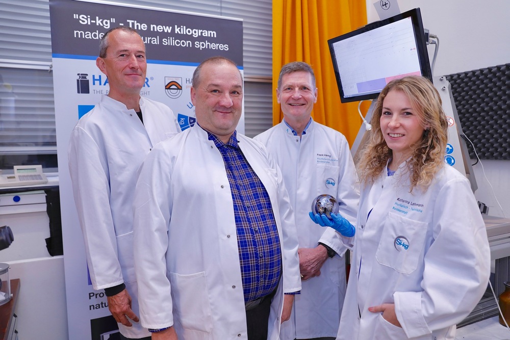 Dr.-Ing. Rudolf Meeß, Thomas Wiedenhöfer, Prof. Dr. Frank Härtig und Katharina Lehrmann