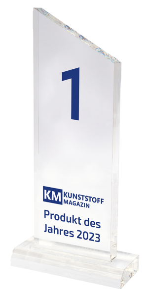 KUNSTSTOFF MAGAZIN Produkt des Jahres 2023