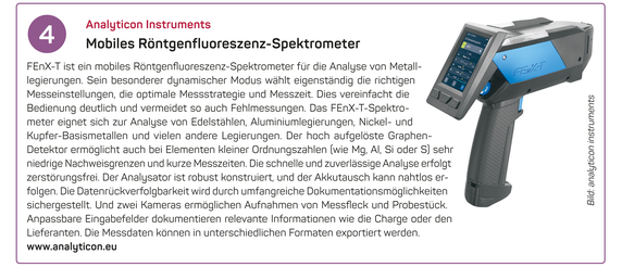 4. analyticon instruments gmbh | Mobiles Röntgenfluoreszenz-Spektrometer 4. analyticon instruments gmbh | Mobiles Röntgenfluoreszenz-Spektrometer