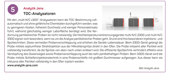 5. Analytik Jena GmbH+Co. KG | TOC-Analysatoren 5. Analytik Jena GmbH+Co. KG | TOC-Analysatoren
