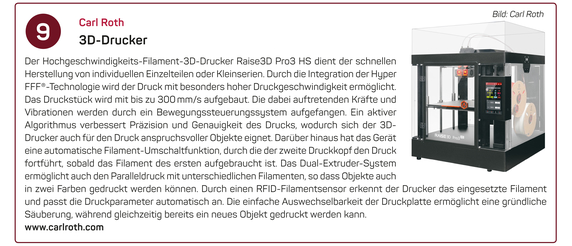 9. Carl Roth GmbH + Co. KG | 3D-Drucker 9. Carl Roth GmbH + Co. KG | 3D-Drucker