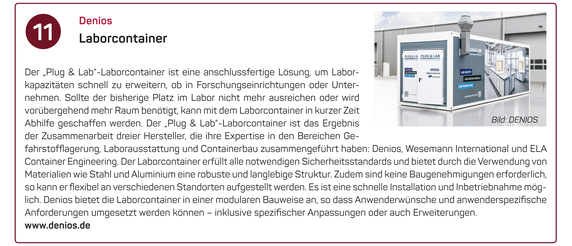 11. DENIOS SE | Laborcontainer 11. DENIOS SE | Laborcontainer