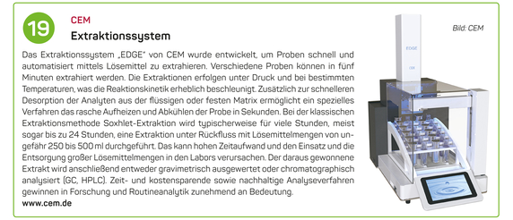 19. CEM GmbH | Extraktionssystem 19. CEM GmbH | Extraktionssystem