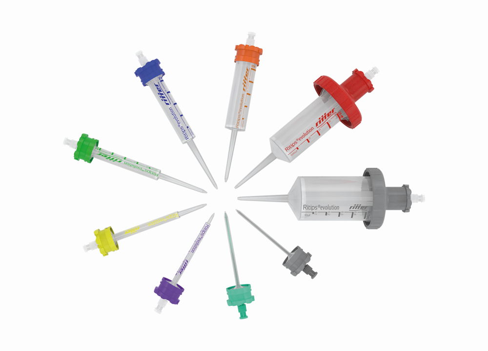 Universelle Dispensertips für eine Vielzahl von marktüblichen Handdispenser Universelle Dispensertips für eine Vielzahl von marktüblichen Handdispenser